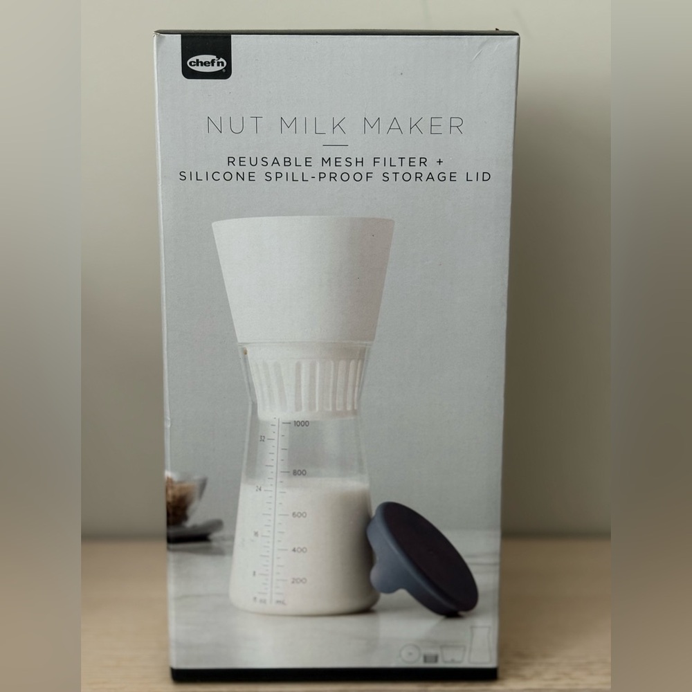 Chef’n Nut Milk Maker- 32 oz Glass Carafe